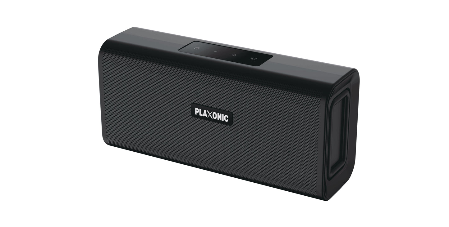 Plaxonic Kohinoor 10W Bluetooth Speaker, 12H Playtime, FM, TF Card
