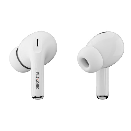 Plaxonic Air Pods Pro -2nd Generation, With Type c Charger, 30HRS Playtime,White