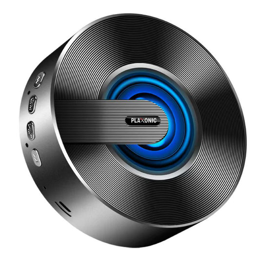 Plaxonic Sound Drum With Rich Bass,12Hrs Playtime, Portable Bluetooth Speaker ,RGB Light