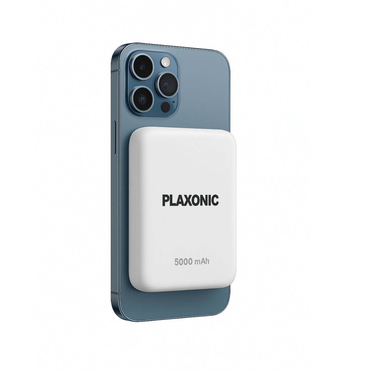 Plaxonic Combo Offer Airpod Pro- 2nd Generation + Wireless Magsafe 5000mah powerbank (White)/Premium Sound & Style JUST RS-1199/-