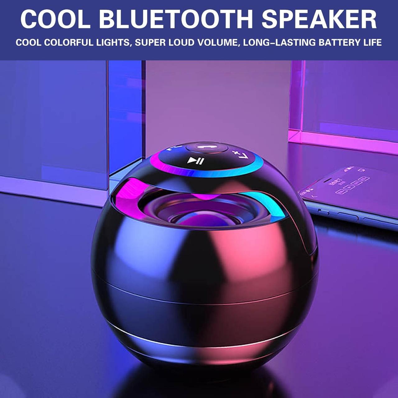 Plaxonic Beatbox Portable Bluetooth Speaker, Bluetooth, HD Sound, Bass, RGB Light