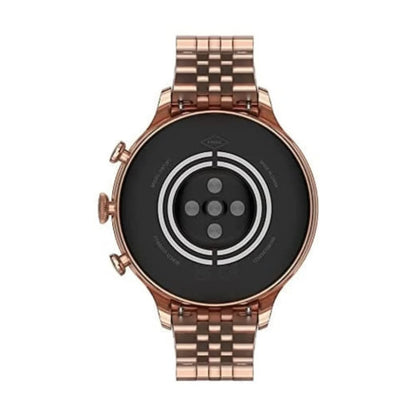 Plaxonic Fossil Gen 9 Pro Rose Gold-Tone Stainless Steel,7in1 Strap, Bluetooth Calling, 500+ Watch Faces,(Man & Women) One Year Guarantee