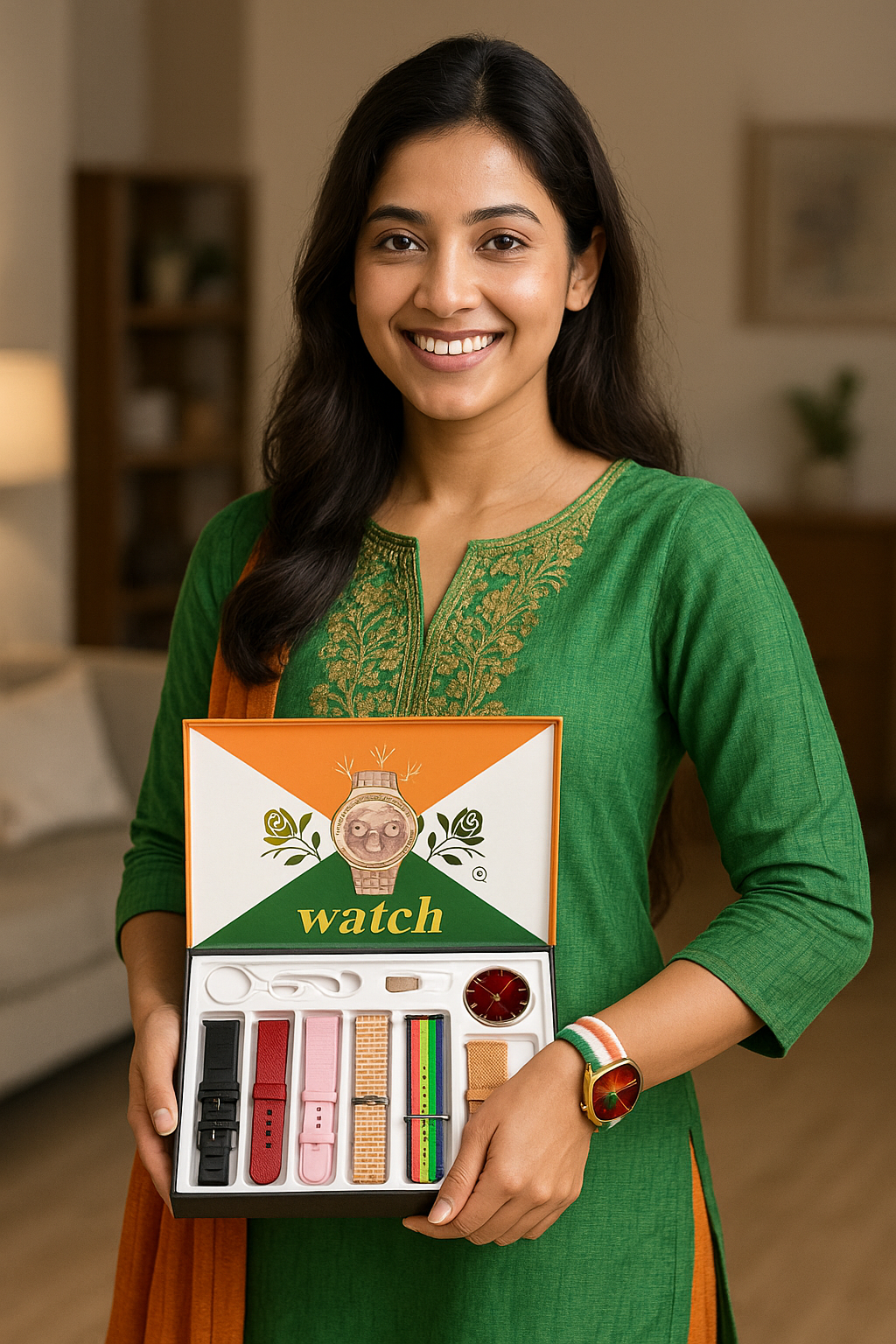 Smart Watch Couple Pack ❤️ Men & Women Combo with 7-7 Straps  JUST: 2599/-💰